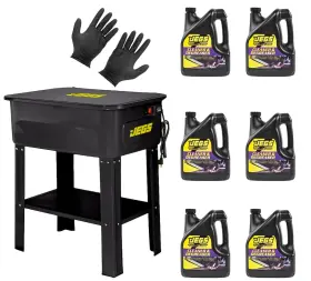 81525k3 Jegs Parts Washer Kit 20-gallon Tank Includes 6 One Gallon
