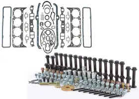 265-350 Jegs 83450k Premium Engine Bolt And Gasket Kit 1967-1980 Small Block Chevy