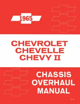 91207 Jegs Chassis Overhaul Manual 1965 Chevy Full Size Chevelle Chev