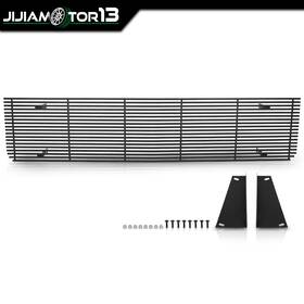 Jijiamotor13 Jijia020632 Fit For 73-80 Chevy Gmc C/k Pickup/suburban Main Stainless Black Billet Grille