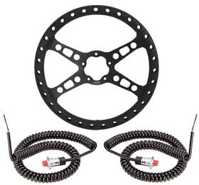 Joes Racing Products 13460k Lightweight Drag Steering Wheel Kit 13 Diameter 4-sp
