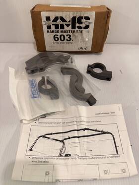 Kargo Master 60325 Universal 1- 1/8-2 Inch Cross Bar Clamps Only