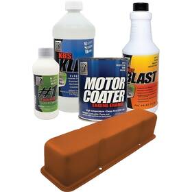 Kbs Coatings Re1054 1965-71 Mopar Motor Coater Engine Paint Kit Street Hemi Orange Oe #