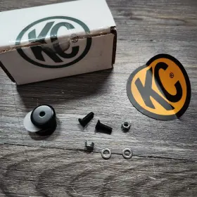 1372 Kc Hilites Magnet Mount Kit For Cyclone Led V2 Lights - 2 Pack