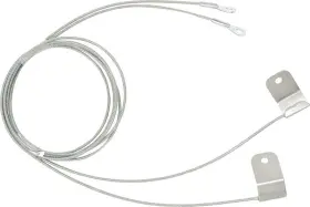 Me1575 Kee Auto Top 1970-71 Mopar E-body Convertible Hold Down Cables