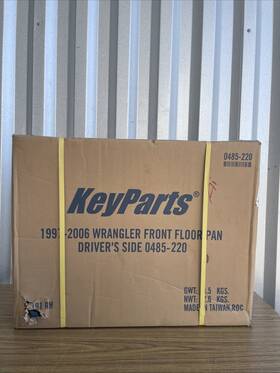 Keyparts 0485-220 Front Floor Pan Driver Side Jeep Tj Wrangler 97-06 Nib
