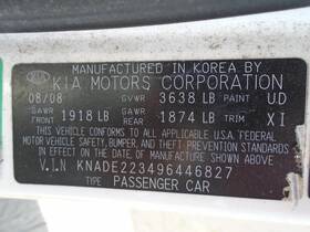 Kia 590-61578 Engine Ecm Electronic Control Module Compartment Fits 09-10 Rio 1634970as