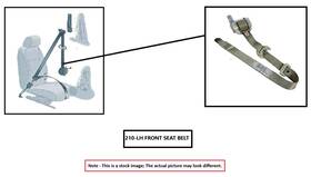 Kia 88820p1550wk Seat Belt Front Korea Built Driver Retractor Fits 23-24 Sportage 11721735