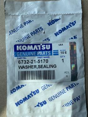 Komatsu 6732-21-5170 Washer