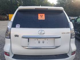 Lexus 140-59241c 19 2019 Gx460 Rear Back Door White Without Surround View Camera