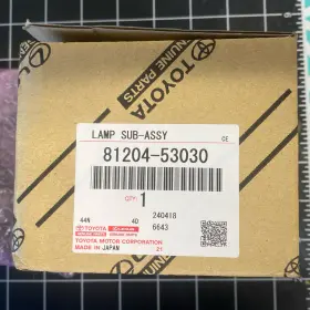 81204-53030 Lexus 2022 Is350 Rear License Plate Lamps