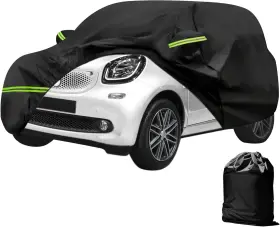 2400035 Maituyu Car Cover For Smart Fortwo 2007-2023 Waterproof All Black