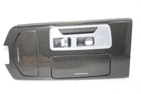 299.ma1v15 Maserati 2014-2017 Ghibli Center Console Shift Bezel Trim Panel Carbon Fiber 617