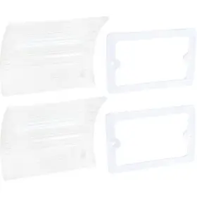 205-bul0299 Mega Parts New 1967 Plymouth B-body Back Up Lamp Lenses