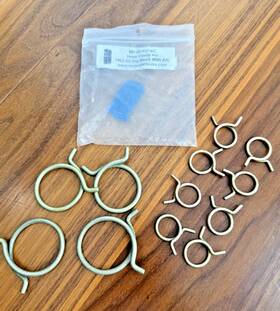 Mega Parts Mp-hck01ac New 1962-69 Big Block Hemi Hose Clamp Kit Usa - With Ac