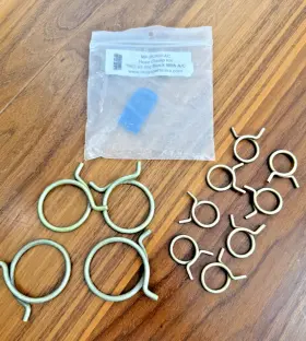 Mp-hck01ac Mega Parts New 1962-69 Big Block Hemi Hose Clamp Kit Usa - With Ac