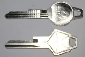 Mp-kb6265 Mega Parts New Nos 1960-65 Key Blanks