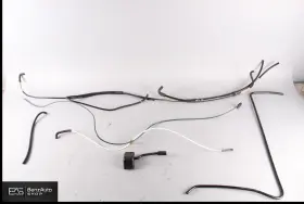 1200180009 Mercedes 93-95 R129 600sl Sl600 V12 Engine Air Line Vacuum Hose Set
