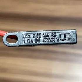 42531 Mercedes W140 Connector With Pigtail 021 545 24 28/1 04 00 2 # 0554