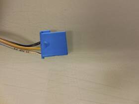 Mercedes-benz 0025456440 Many W221 S550 4 Port 3 Wire Blue Plug Connector Pigtail #2