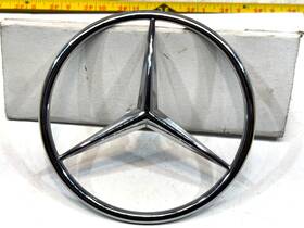 Mercedes-benz 111661616111661 Genuine Oem 1975-1980 W116 S Class Original Metal Rear Mbz 1 Star