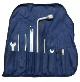 1295810038 Mercedes-benz Blue Tool Kit Roll Lug Wrench Convertible R129 Set Oem Sl500 Sl600