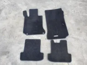 2076840003 Mercedes Benz 2009 Clk 350 W209 Floor Carpet Mat Black Set Of 4 C75
