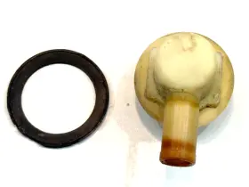 Mercedes-benz 59-68 W111 Genuine W110 W112 Brake Booster Plastic Cream Valve 1 Port