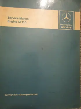 65402213 Mercedes-benz 280c 280s 280e 280se M110 Workshop Catalog Book Original 1973-78 Rare