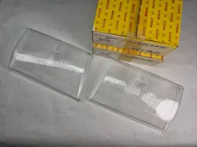 A0018266190 Mercedes-benz Nos Oem R107 450sl 500sl Euro Headlight Lens Set Left Right 107el49605
