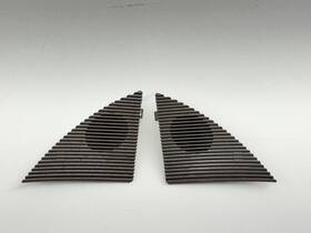 Mercedes Benz Oem 2026800436 B10 94-00 W202 C230 40 80 Dashboard Speaker Covers With Tweeters Oe
