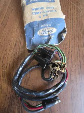 C3my-13076-a Mercury Nos 1963 Monterey Parklane Hadlight Wiring Harness Lead