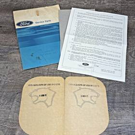 Mercury E1cb-16636-a32ya Capri 81-82ft Black Magic Cat Head Fender Decal Transfers Rh And Lh