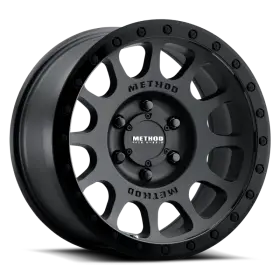 Mr305785801000 Method Wheels For Mr305 Nv 17x8.5 Matte Black/gloss Black Wheel With 8x6.5 Bolt Pattern