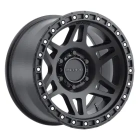 Mr31278560500 Method Wheels Mr312 17x8.5 Matte Black Wheel With 6x5.5 Bolt Pattern And Beadlock