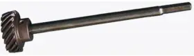 21530 Milodon Steel Gear And Shaft