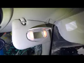 268-10306r Mini Cooper Passenger Sun Visor Windshield Located Illuminated Fits 08-14 Clubman 1636634