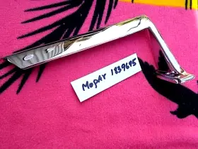 1839695 Mopar Unknown Chrome Trim Dodge Plymouth Chrysler 61 62 Vtg Oem Nice