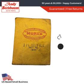 Mopar 1879607 1961-1966 Plymouth Dodge Chrysler Cam Sleeve Felt Disc And Snap Ring Nos