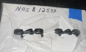 2998880 Mopar Nos Factory 1970-73 Dodge Dart/demon 340 Emblem Three Fouty