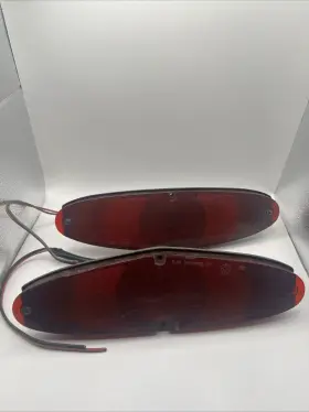 3635105 Mopar 1965 - 1971 Dodge Truck Power Wagon Tail Light Lens And Assembly Pair