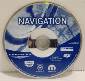 5064033ac Mopar Chrysler Dodge Jeep Gps Navigation Application Software Maps Dvd Oe Oem