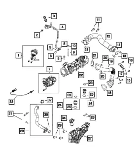 68211258aa Mopar Genuine Banjo Bolt