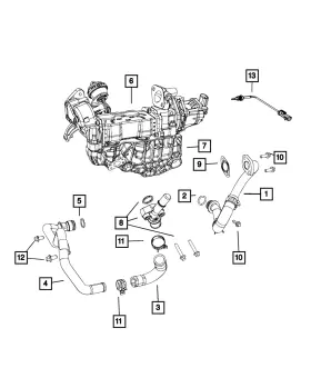 68229375aa Mopar Genuine O Ring