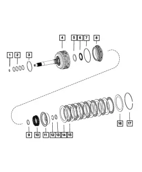 68269548aa Mopar Genuine Bearing Races