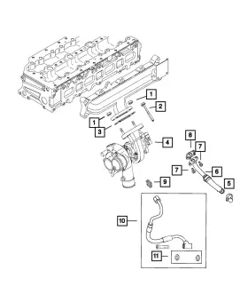 68357289aa Mopar Genuine Banjo Washer