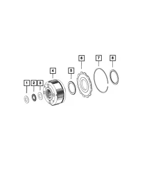 68438452aa Mopar Genuine Bearing Races