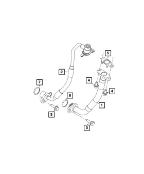 68465707aa Mopar Genuine Banjo Washer