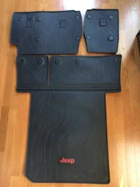 82215185ac Mopar 2018 - 2022 Jeep Wrangler Oem Molded Rear Cargo Area Tray Mat