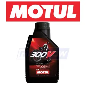 104137 Motul 300v Offroad Synthetic Motor Oil - 15w60 1 Liter